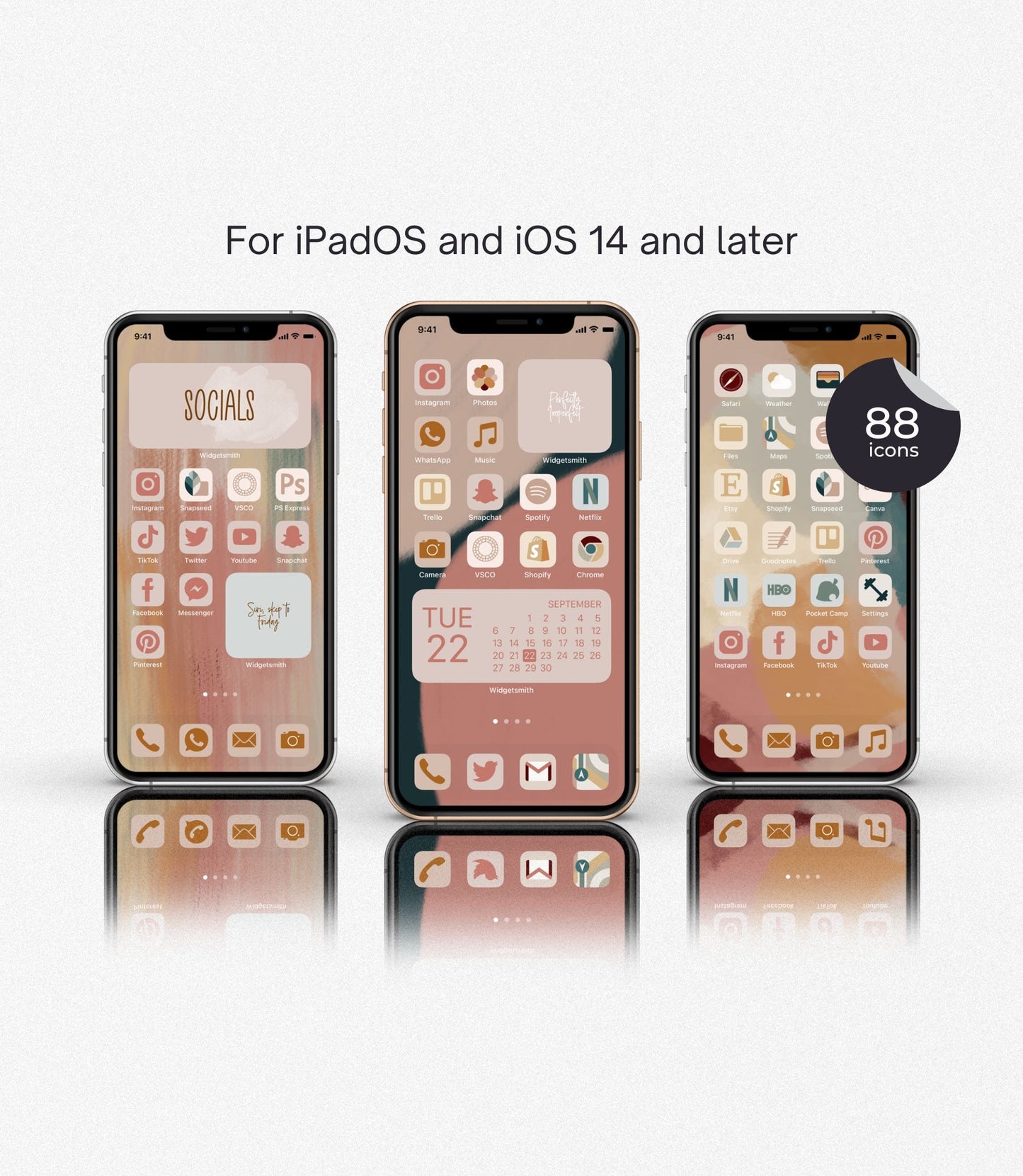 Pack de iconos para apps de iPad y iPhone - Set 1