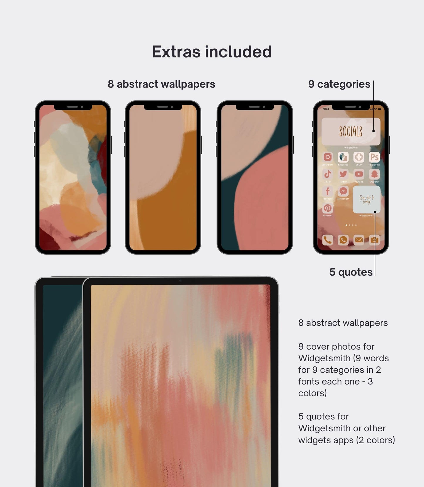 Pack de iconos para apps de iPad y iPhone - Set 1