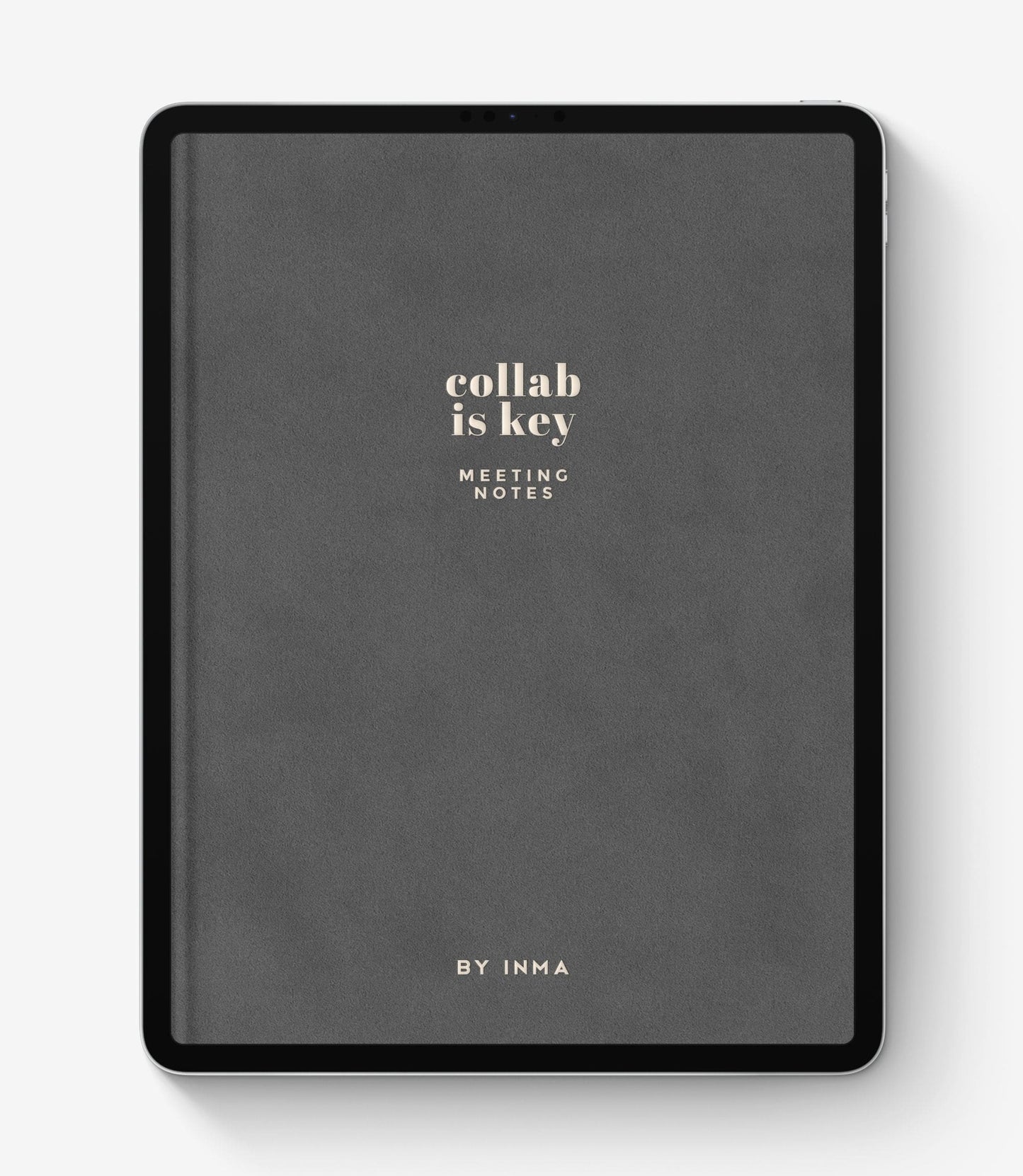 Cuaderno digital para notas de reuniones