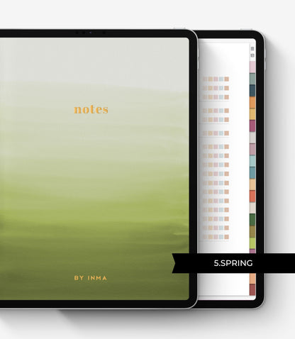 Digital notebook - 20 tabs