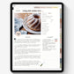 Digital recipe journal for iPad